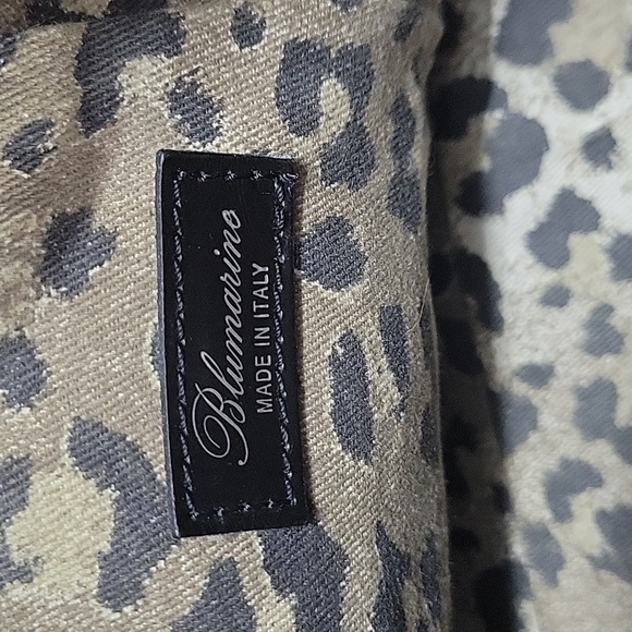 Blumarine Burgundy Patent Leather Crossbody Handbag - Picture 12 of 12